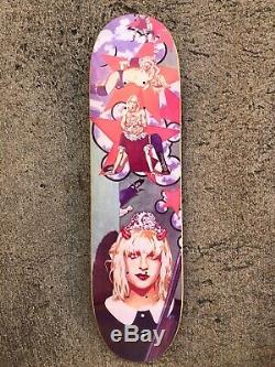 NOS 1995 Foundation Kurt & Courtney Slick Bottom Skateboard Peterson Art NIRVANA