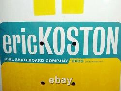 NOS (2003) Girl Skateboards / Eric Koston / OG2 (7.5) / Skateboard Deck