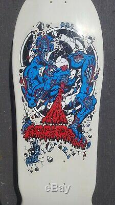 NOS 80s Vintage Santa Cruz Rob Roskopp 4 foam deck OG skateboard