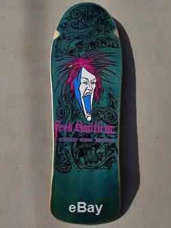 NOS Alva Fred Smith III Loud One Model skateboard deck rare vintage 80's Tony