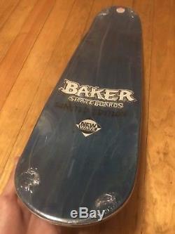 NOS Baker Erik Ellington new wave skateboard deck vintage NOS rare new in shrink
