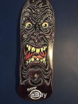 NOS OG Mint Santa Cruz Rob Roskopp Blacktop Face Skateboard Deck