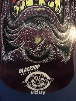 NOS OG Mint Santa Cruz Rob Roskopp Blacktop Face Skateboard Deck
