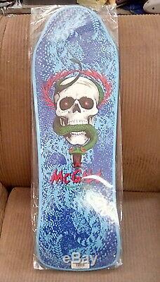 NOS Powell Peralta Mike McGill Skull and Snake Reissue Skateboard Deck