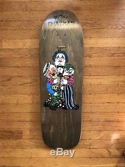 NOS Ron Chatman 92 World Industries Rare Rare3 Clowns Skateboard Deck