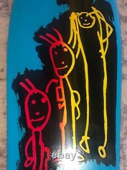 NOS Signed Lance Mountain Powell Peralta Family Skateboard Deck Autographed 80s