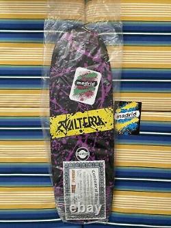 NOS Valterra Back To The Future Skateboard Deck by Madrid Decal With COA