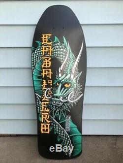 NOS Vintage 1989 Steve Caballero Powell Peralta Skateboard Deck Ban This Dragon