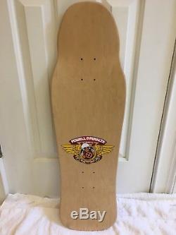 NOS Vintage Powell Peralta Tony Hawk Medallion mini skateboard deck