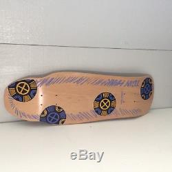 NOS Vintage Powell Peralta Tony Hawk Medallion mini skateboard deck. HARD TO FIND