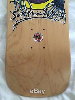 NOS Vintage Santa Cruz SMA Natas Kaupas Crazy Evil Cat skateboard deck
