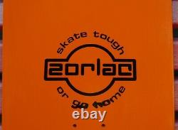 NOS Zorlac Big Boys Reissue Skateboard Orange #1 Circa 2005-2007 Tim Kerr