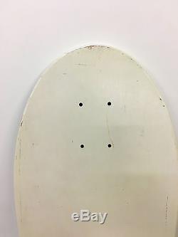 NOS vintage 80's powell peralta lance mountain skateboard deck rare white DIP