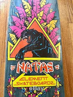 Natas Kaupas 2002 Element Skateboard Poolsize SMA Panther Jim Phlips reissue