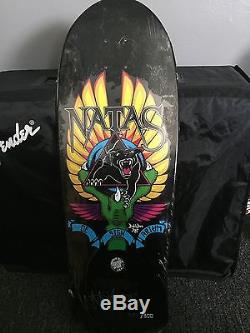 Natas Kaupas Designarium Black Panther Skateboard Signed 281/300