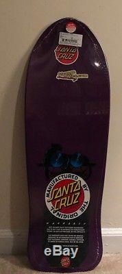 Natas Kaupas Santa Cruz Reissue Skateboard deck panther