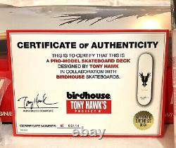 New Complete Tony Hawk Project 8 Birdhouse Skateboard Deck Playstation 2 Coa