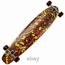 New Lush Makonga Snakes Skateboard/Longboard Deck Only 40