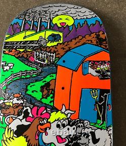 New Mike Vallely Barnyard World Industries Reissue Skateboard Deck