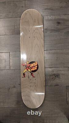 New (see description) Santa Cruz Marvel Iron Man Skateboard Deck Screaming Hand