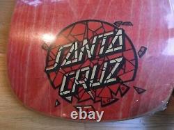 Nos Santa Cruz Hugh Bod Boyle Stained Glass Skateboard Deck 1989 Mint In Shrink