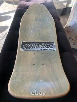 OG NOS 1990 Tom Knox discord vintage skateboard deck Santa Cruz minor threat