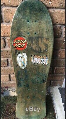 OG Vintage Claus Grabke HBT Santa Cruz Skateboard