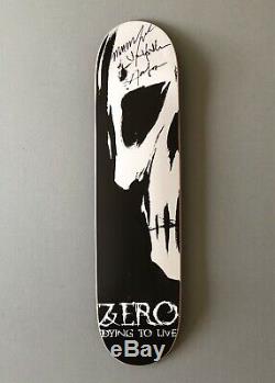 OG Zero Dying To Live Deck signed by Matt Mumford, Adrian Lopez & Jamie Thomas