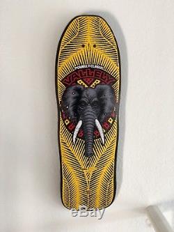 ORIGINAL YELLOW ELEPHANT MIKE VALLELY POWELL PERALTA SKATEBOARD DECK 2005reissue
