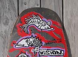 Og 1987 Vision Mark Gonzales Color My Friends Skateboard Deck. Santa Cruz, Gonz