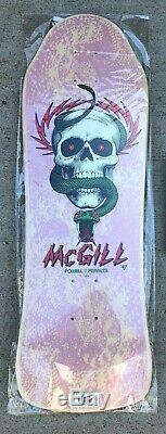 Old School Powell Peralta Mike McGill Skull & Snake Reissue Skateboard Deck
