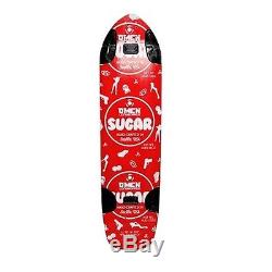Omen Sugar Longboard Deck Red 38x9.5