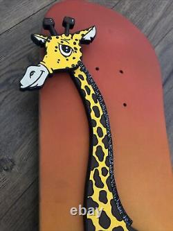 One of a kind! Toy Box Monster Handmade Skateboard Layered Decks 3D giraffe
