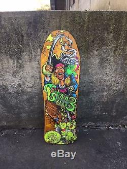 Original 1988 Sims Kevin Staab Pirate Skateboard Deck OG Vintage