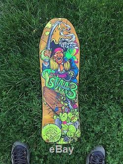 Original 1988 Sims Kevin Staab Pirate Skateboard Deck OG Vintage