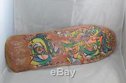 Original 1989 Christian Hosoi Picasso Vintage Skateboard Deck Santa Cruz