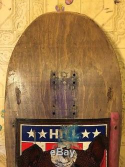 Original Frankie Hill Bull Dog Powell Peralta Vintage Old School Skateboard Deck