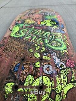 Original Old School Sims Kevin Staab Skateboard Vintage Pirate Deck