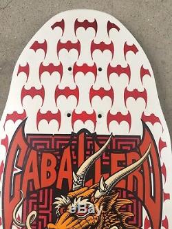 Original Powell Peralta Caballero Skateboard Deck Dragon Bats NOT REISSUE OG
