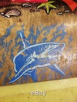 Original shark tail jason jessee Neptune santa cruz
