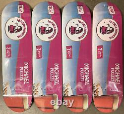 PIZZA SKATEBOARD DECK 8.25 LOT OF 4 NEW SEALED PS Stix Dead Stock Free Shipping