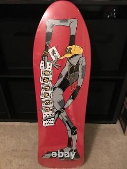 POWELL PERALTA RAY BARBEE RAGDOLL SKATEBOARD DECK RED RE-ISSUE Read