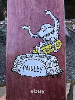 Paisley Lorax Skateboard Deck Unless Strangelove Cliver Rare NOS