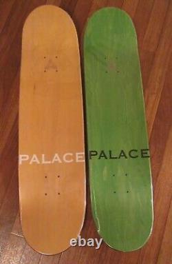 Palace Ich Bun Skateboard Deck Lot White & Green Palace Skateboards Brand New