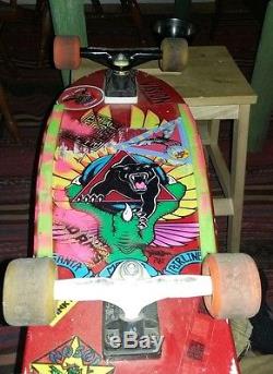 Panther Skateboard Santa Monica Airlines, slime ball wheels, gullwing pro 3 trucks