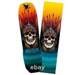 Powell Peralta Andy Anderson Heron Flight Skateboard Deck 289 with ANDERSON GRIP