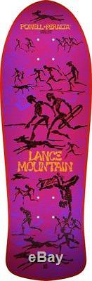 Powell Peralta BONES BRIGADE Lance Mountain FUTURE PRIMITIVE Skateboard Deck RED