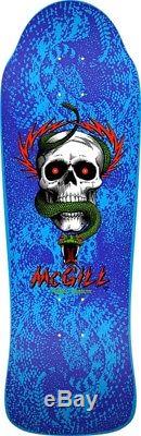 Powell Peralta BONES BRIGADE Mike McGill SKULL AND SNAKE Skateboard BABY BLUE