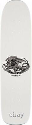 Powell Peralta BONES BRIGADE Rodney Mullen CHESS Skateboard WHITE withRED Skeleton