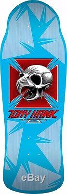 Powell Peralta BONES BRIGADE Tony Hawk CHICKEN SKULL Skateboard BABY BLUE